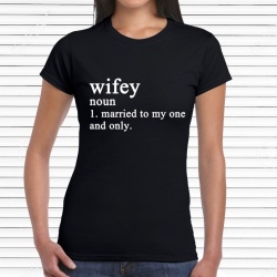 Personalised Novelty Wifey Dictionary T-Shirt
